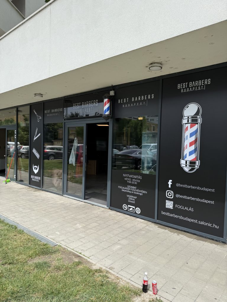 barbershop-dekoráció