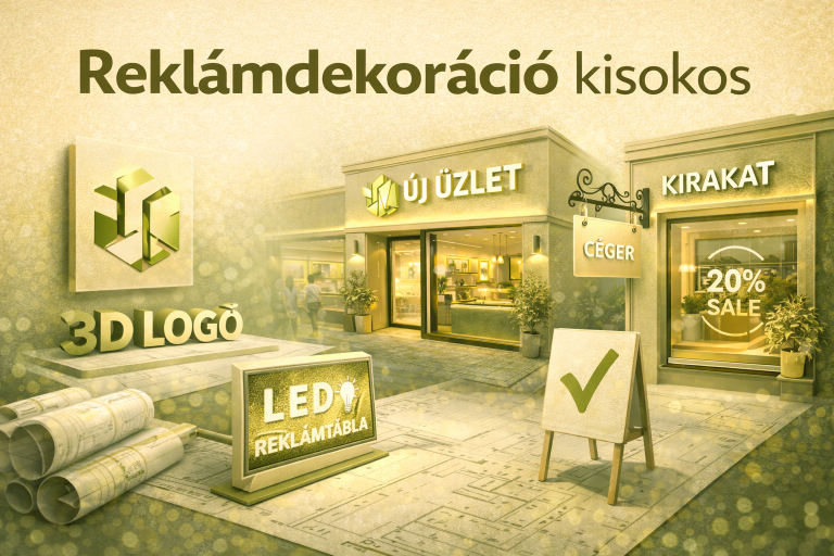 reklámdekoráció