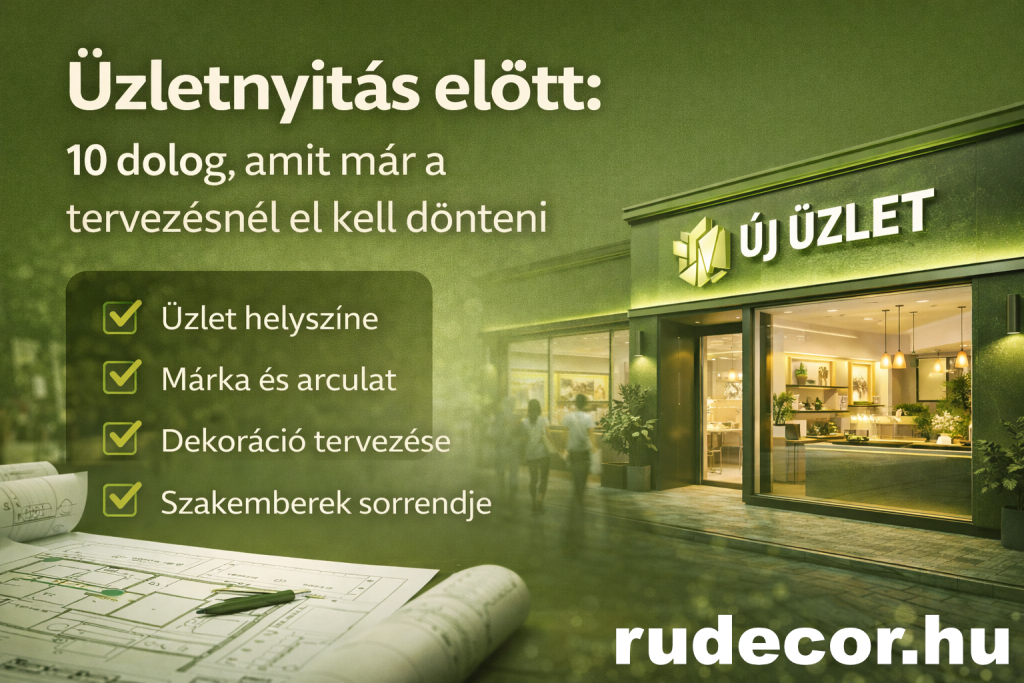 üzletnyitás dekoráció