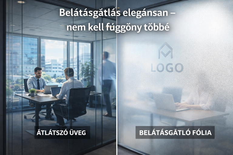 belátásgátló fólia