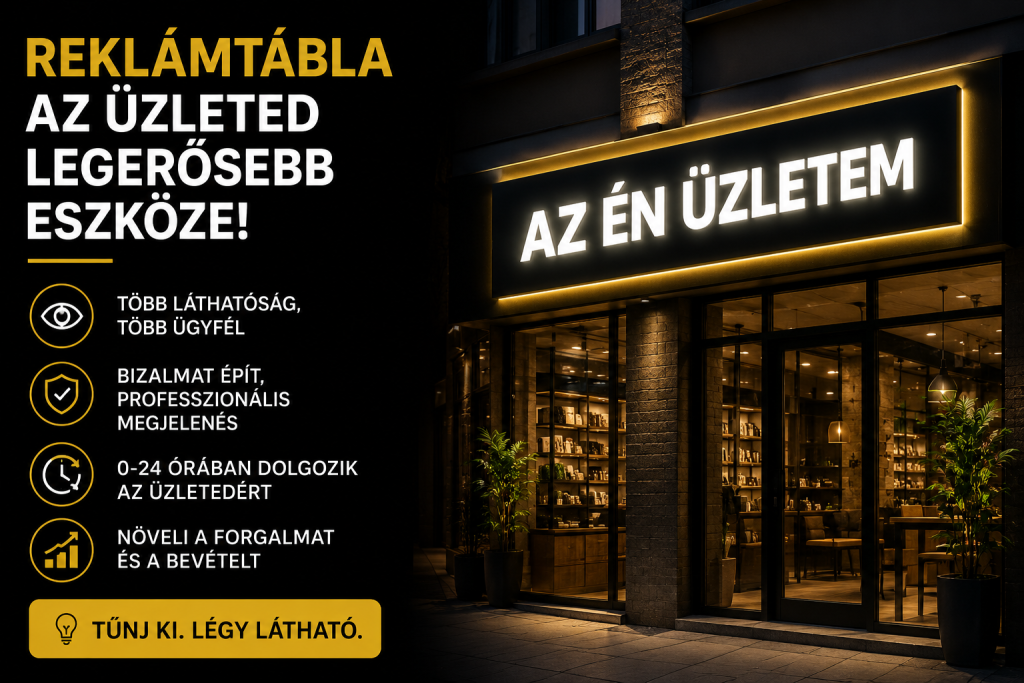 reklámtábla