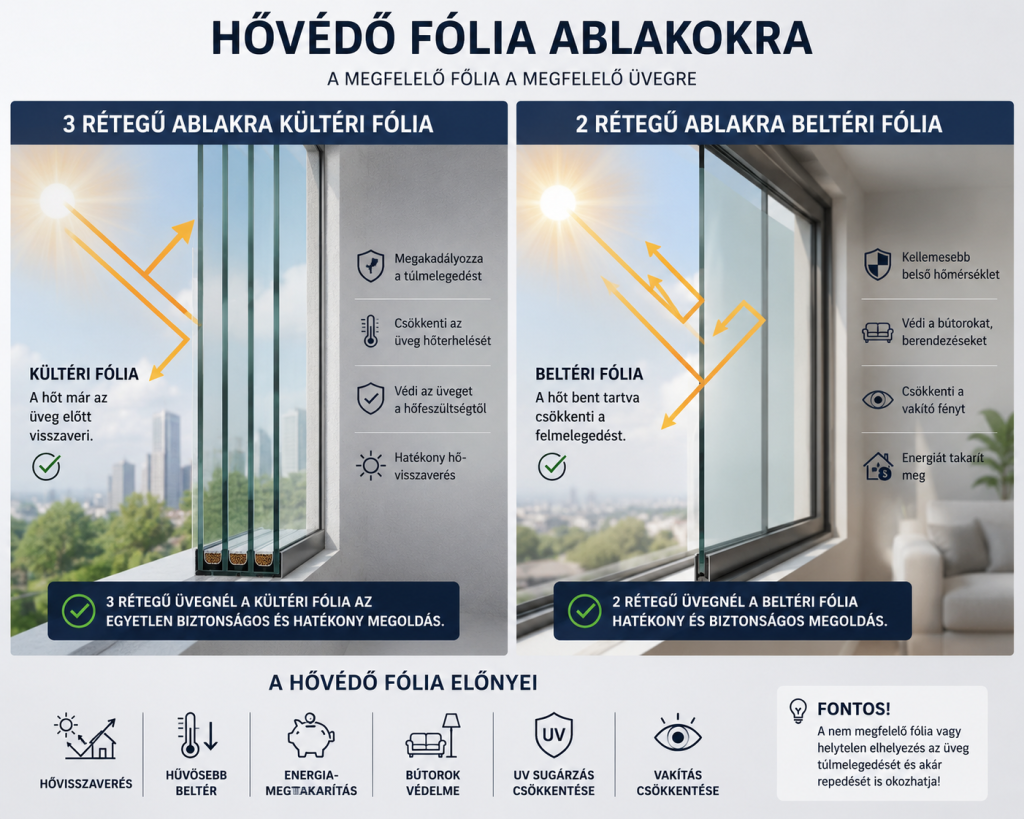 hővédő fólia